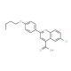 2-(4-Butoxyphenyl)-6-chloroquinoline-4-carboxylic acid - chemical structure image