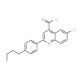 2-(4-butylphenyl)-6-chloroquinoline-4-carbonyl chloride - chemical structure image