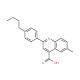 2-(4-Butylphenyl)-6-methylquinoline-4-carboxylic acid - chemical structure image