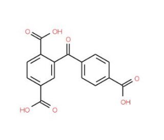 2-(4-Carboxy-benzoyl)-terephthalic acid - chemical structure image