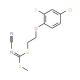 [2-(4-Chloro-2-fluorophenoxy)ethyl]methyl-cyanocarbonimidodithioate - chemical structure image