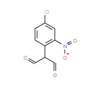 2-(4-Chloro-2-nitrophenyl)malondialdehyde (CAS 205744-82-7) - chemical structure image