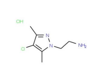 2-(4-Chloro-3,5-dimethyl-pyrazol-1-yl)-ethylamine hydrochloride - chemical structure image