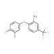 2-(4-Chloro-3-methylphenoxy)-5-(trifluoromethyl)-phenylamine - chemical structure image