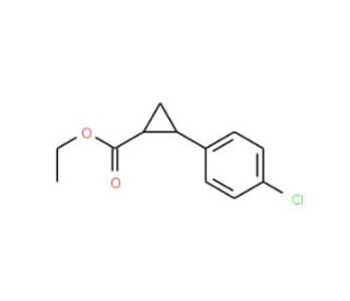 2-(4-Chloro-phenyl)-cyclopropanecarboxylic acid ethyl ester - chemical structure image