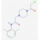 2-[4-(chloroacetyl)piperazin-1-yl]-N-(2,6-dimethylphenyl)acetamide - chemical structure image