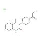 2-[4-(chloroacetyl)piperazin-1-yl]-N-(2-ethylphenyl)acetamide hydrochloride - chemical structure image