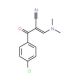 2-(4-Chlorobenzoyl)-3-(dimethylamino)acrylonitrile (CAS 52200-16-5) - chemical structure image
