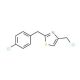 2-(4-chlorobenzyl)-4-(chloromethyl)-1,3-thiazole - chemical structure image