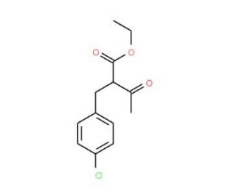 2-(4-Chlorobenzyl)acetoacetic acid ethyl ester (CAS 36600-72-3) - chemical structure image