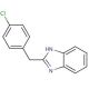2-(4-Chlorobenzyl)benzimidazole (CAS 5468-66-6) - chemical structure image