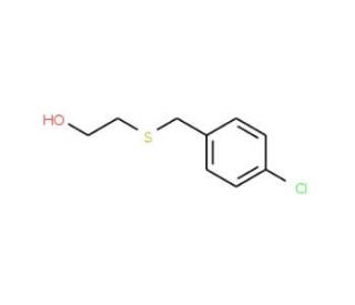 2-(4-Chlorobenzylthio)ethanol (CAS 71501-40-1) - chemical structure image