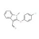 2-(4-Chlorophenoxy)-1-methyl-1H-indole-3-carbaldehyde - chemical structure image