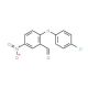 2-(4-Chlorophenoxy)-5-nitrobenzenecarbaldehyde - chemical structure image