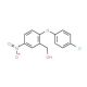 [2-(4-Chlorophenoxy)-5-nitrophenyl]methanol - chemical structure image
