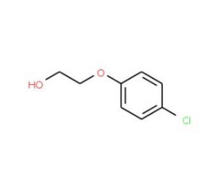 2-(4-Chlorophenoxy)ethanol (CAS 1892-43-9) - chemical structure image