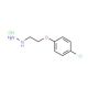 [2-(4-chlorophenoxy)ethyl]hydrazine hydrochloride (CAS 92307-08-9) - chemical structure image