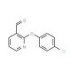 2-(4-Chlorophenoxy)nicotinaldehyde - chemical structure image