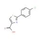 2-(4-Chlorophenyl)-1,3-thiazole-4-carboxylic acid (CAS 17228-98-7) - chemical structure image