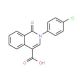 2-(4-Chlorophenyl)-1-oxo-1,2-dihydroisoquinoline-4-carboxylic acid - chemical structure image