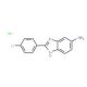 2-(4-Chlorophenyl)-1H-benzoimidazol-5-ylamine hydrochloride - chemical structure image