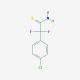 2-(4-chlorophenyl)-2,2-difluoroethanethioamide - chemical structure image