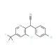 2-(4-Chlorophenyl)-2-[3-chloro-5-(trifluoromethyl)-2-pyridinyl]acetonitrile - chemical structure image