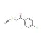 2-(4-Chlorophenyl)-2-oxoethyl thiocyanate (CAS 19339-59-4) - chemical structure image