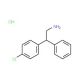 2-(4-Chlorophenyl)-2-phenylethylamine hydrochloride (CAS 21998-50-5) - chemical structure image