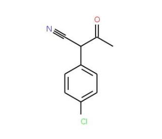2-(4-chlorophenyl)-3-oxobutanenitrile (CAS 5219-07-8) - chemical structure image