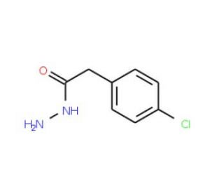 2-(4-chlorophenyl)acetohydrazide (CAS 57676-51-4) - chemical structure image