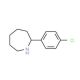 2-(4-Chlorophenyl)azepane - chemical structure image