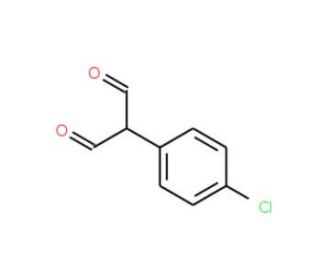 2-(4-Chlorophenyl)malonaldehyde (CAS 53868-40-9) - chemical structure image