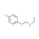 2-(4-Chlorophenyl)-N-ethyl-1-ethanamine - chemical structure image