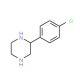 2-(4-Chlorophenyl)piperazine (CAS 91517-25-8) - chemical structure image