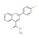 2-(4-Chlorophenyl)quinoline-4-carbohydrazide - chemical structure image