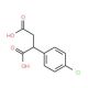2-(4-Chlorophenyl)succinic acid (CAS 58755-91-2) - chemical structure image