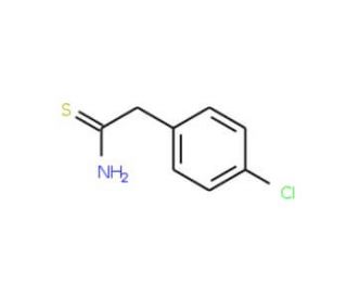 2-(4-Chlorophenyl)thioacetamide (CAS 17518-48-8) - chemical structure image