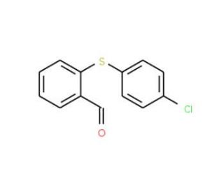 2-(4-Chlorophenylthio)benzaldehyde (CAS 107572-07-6) - chemical structure image