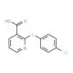 2-(4-Chlorophenylthio)nicotinic acid (CAS 955-54-4) - chemical structure image