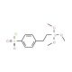 2-(4-Chlorosulfonylphenyl)ethyltrimethoxysilane (CAS 126519-89-9) - chemical structure image