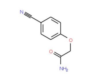 2-(4-cyanophenoxy)acetamide - chemical structure image