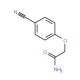 2-(4-cyanophenoxy)acetamide - chemical structure image