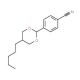2-(4-Cyanophenyl)-5-n-pentyl-1,3-dioxane (CAS 74800-62-7) - chemical structure image