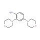 2,4-Di-morpholin-4-yl-phenylamine (CAS 436088-92-5) - chemical structure image