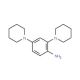 2,4-Di-piperidin-1-yl-phenylamine - chemical structure image