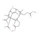 2,4-Diacetyl deuteroporphyrin IX dimethyl ester (CAS 10591-31-8) - chemical structure image