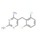 2,4-Diamino-5-(2,6-dichlorobenzyl)pyrimidine - chemical structure image