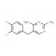 2,4-Diamino-5-(3,4-dichlorobenzyl)pyrimidine (CAS 30077-58-8) - chemical structure image
