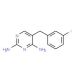 2,4-Diamino-5-(3-fluorobenzyl)pyrimidine (CAS 69945-57-9) - chemical structure image